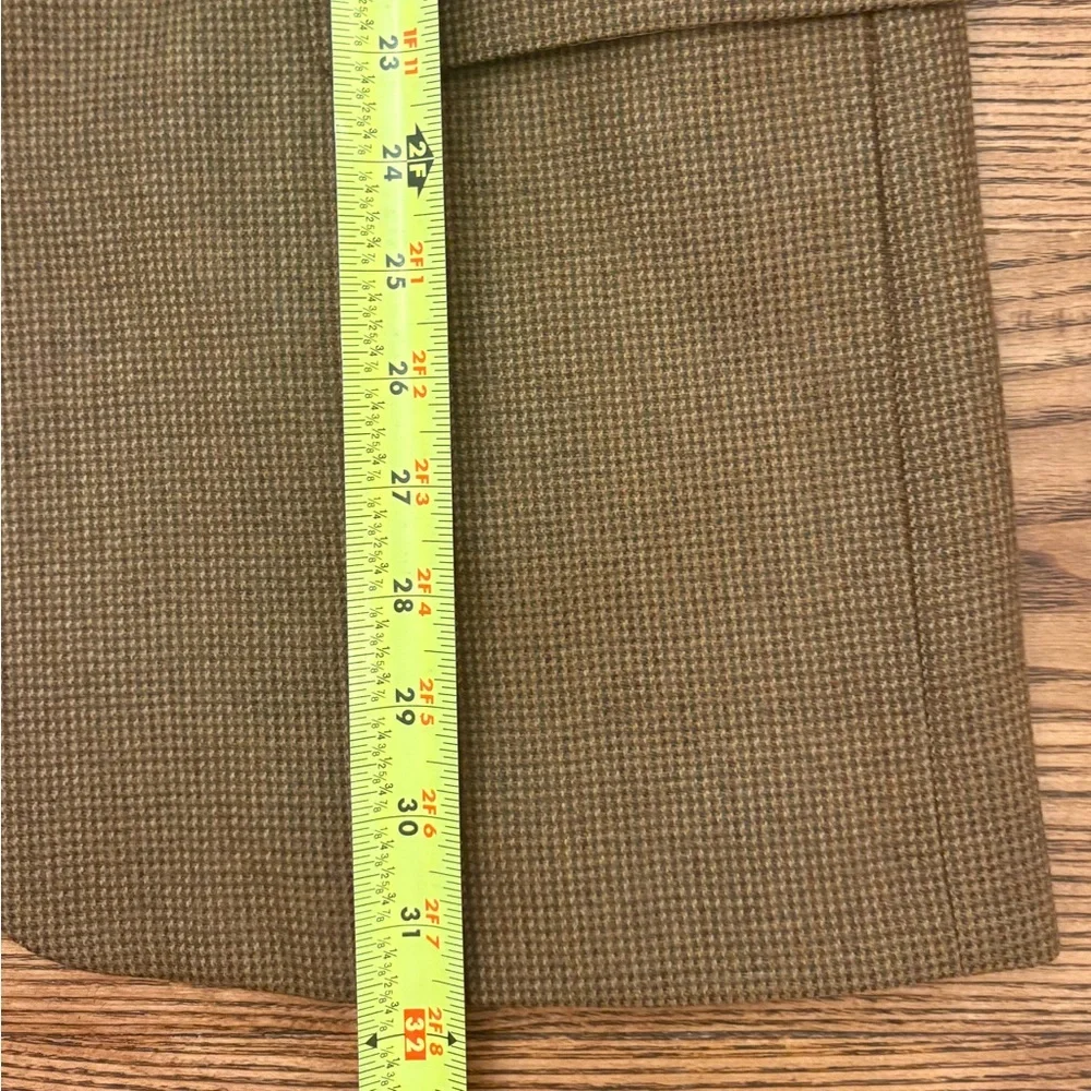 Lauren Ralph‎ Lauren 100% Lambswool Houndstooth Blazer Sport Coat